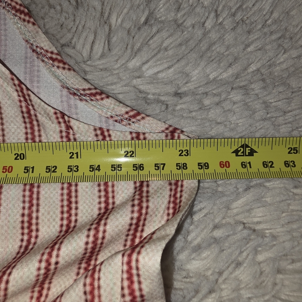 Red And Cream Unbranded Striped Romper Jumpsuit Size XL - Picture 9 of 11